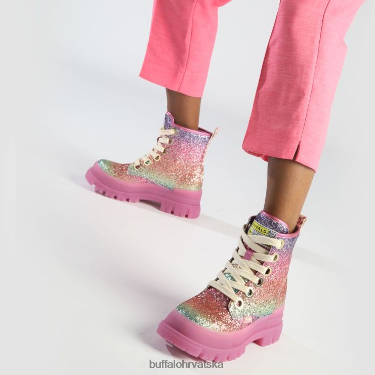 fuksija Buffalo aspha lace up hi gležnjača vegan |čizme TDD6T373